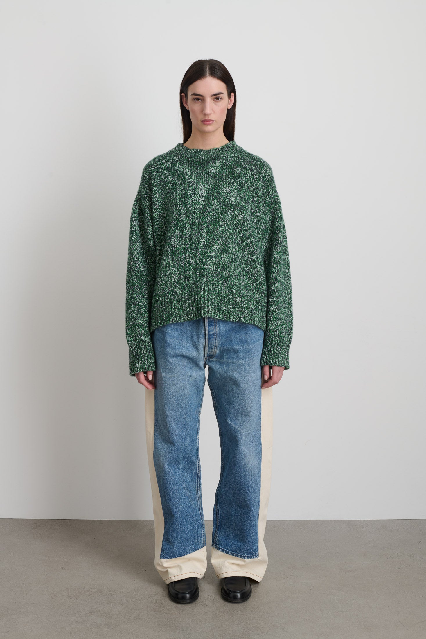 Lambswool Crew Kelly Twist