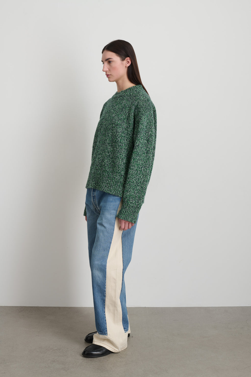 Lambswool Crew Kelly Twist