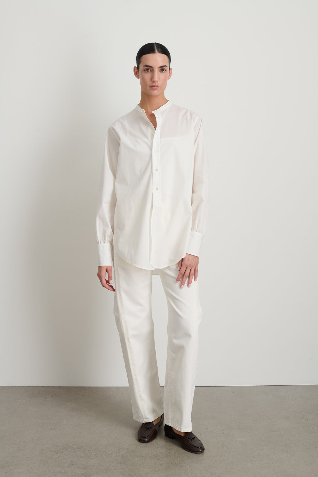 Marta Shirt Tile White