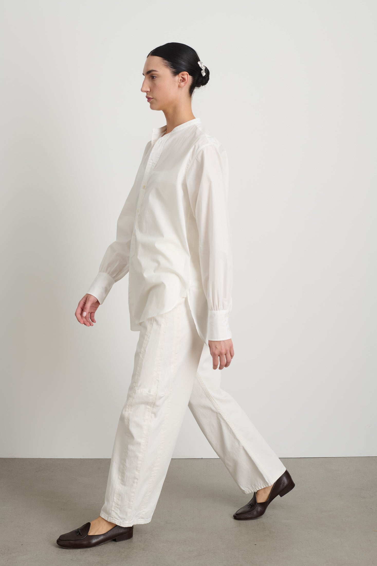 Marta Shirt Tile White