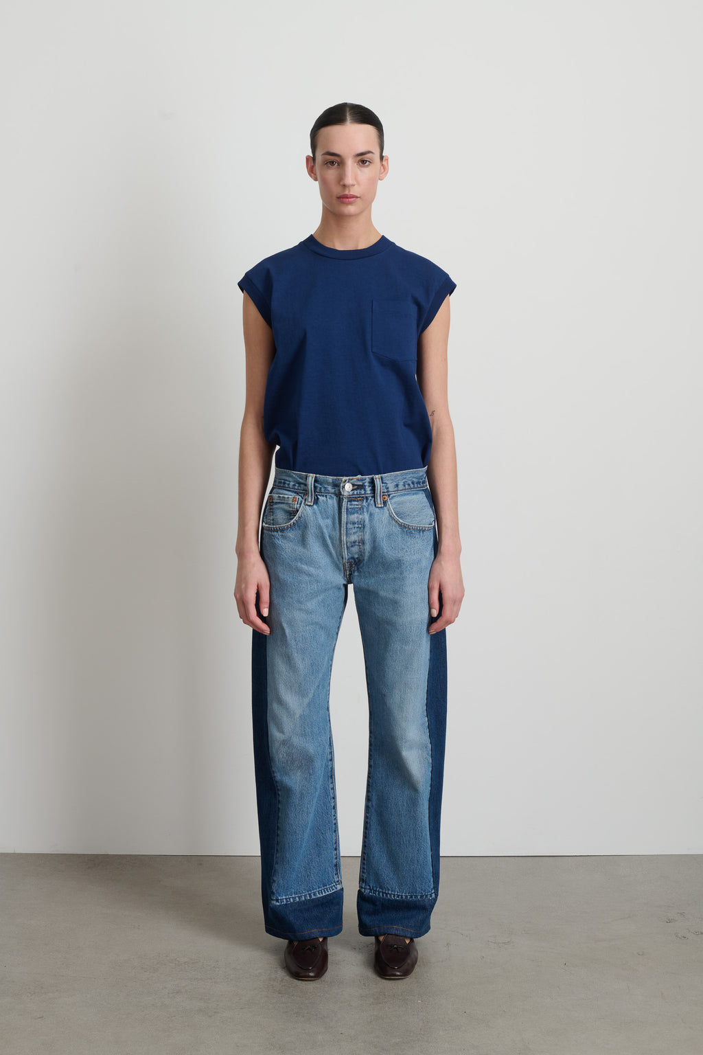 Reworked Slouch Vintage Indigo / Van Blue
