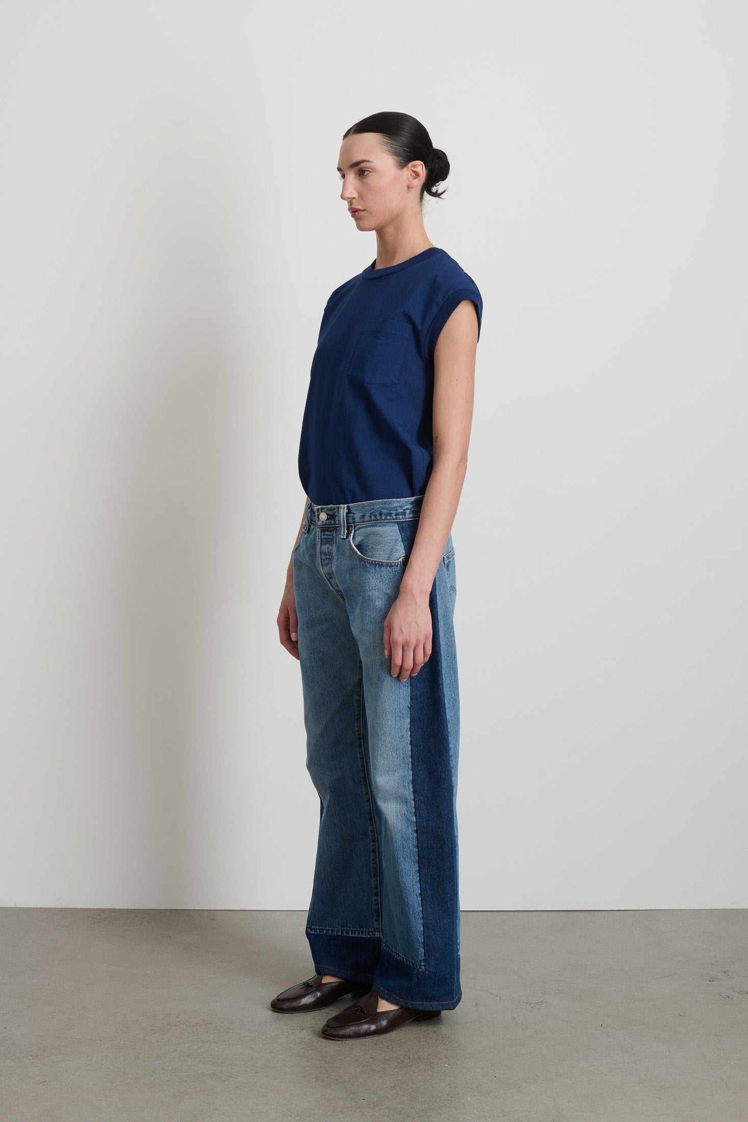 Reworked Slouch Vintage Indigo / Van Blue