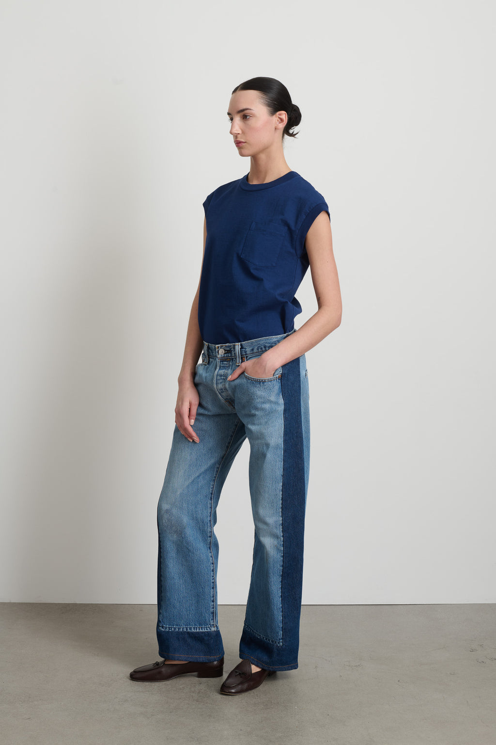 Reworked Slouch Vintage Indigo / Van Blue