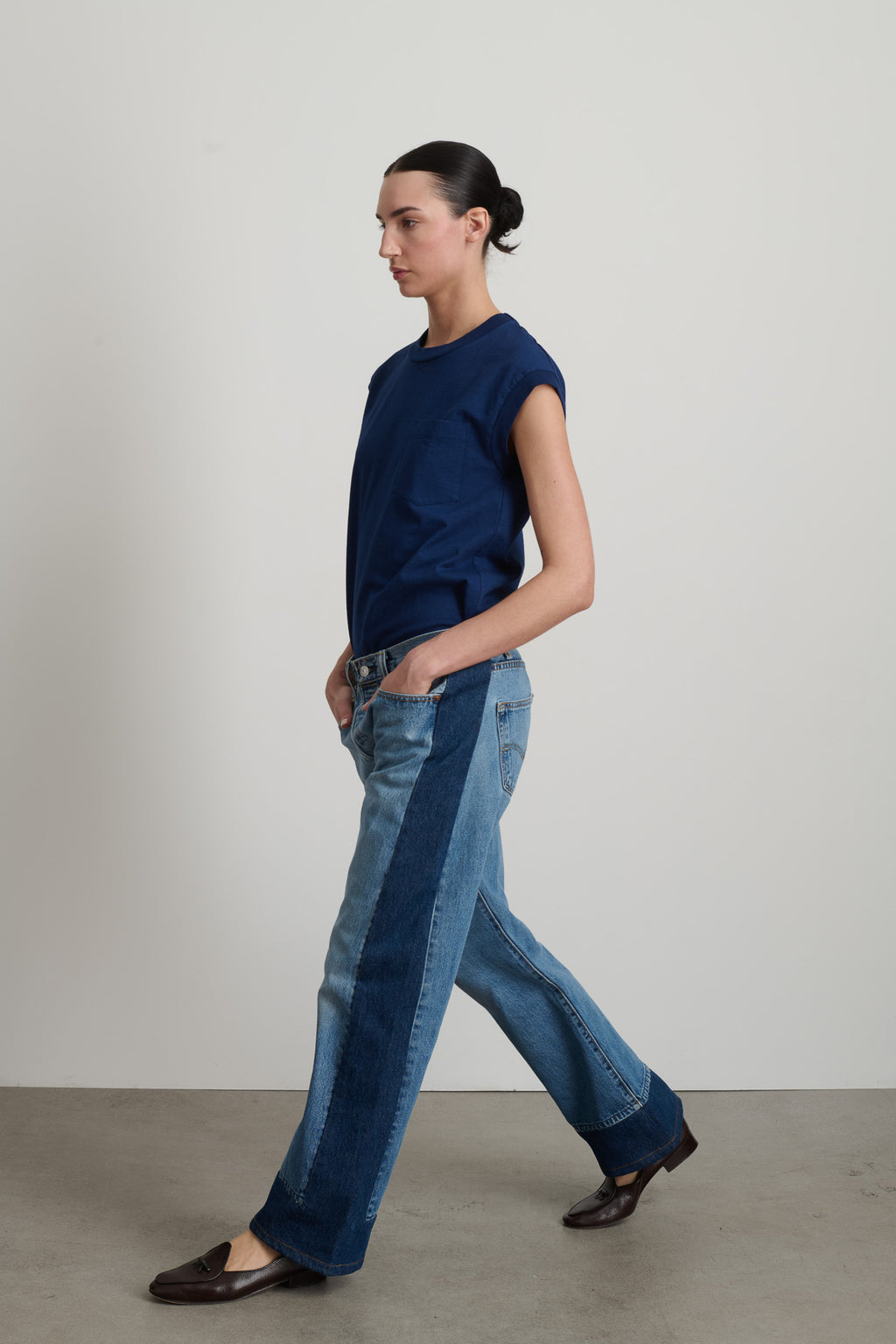 Reworked Slouch Vintage Indigo / Van Blue