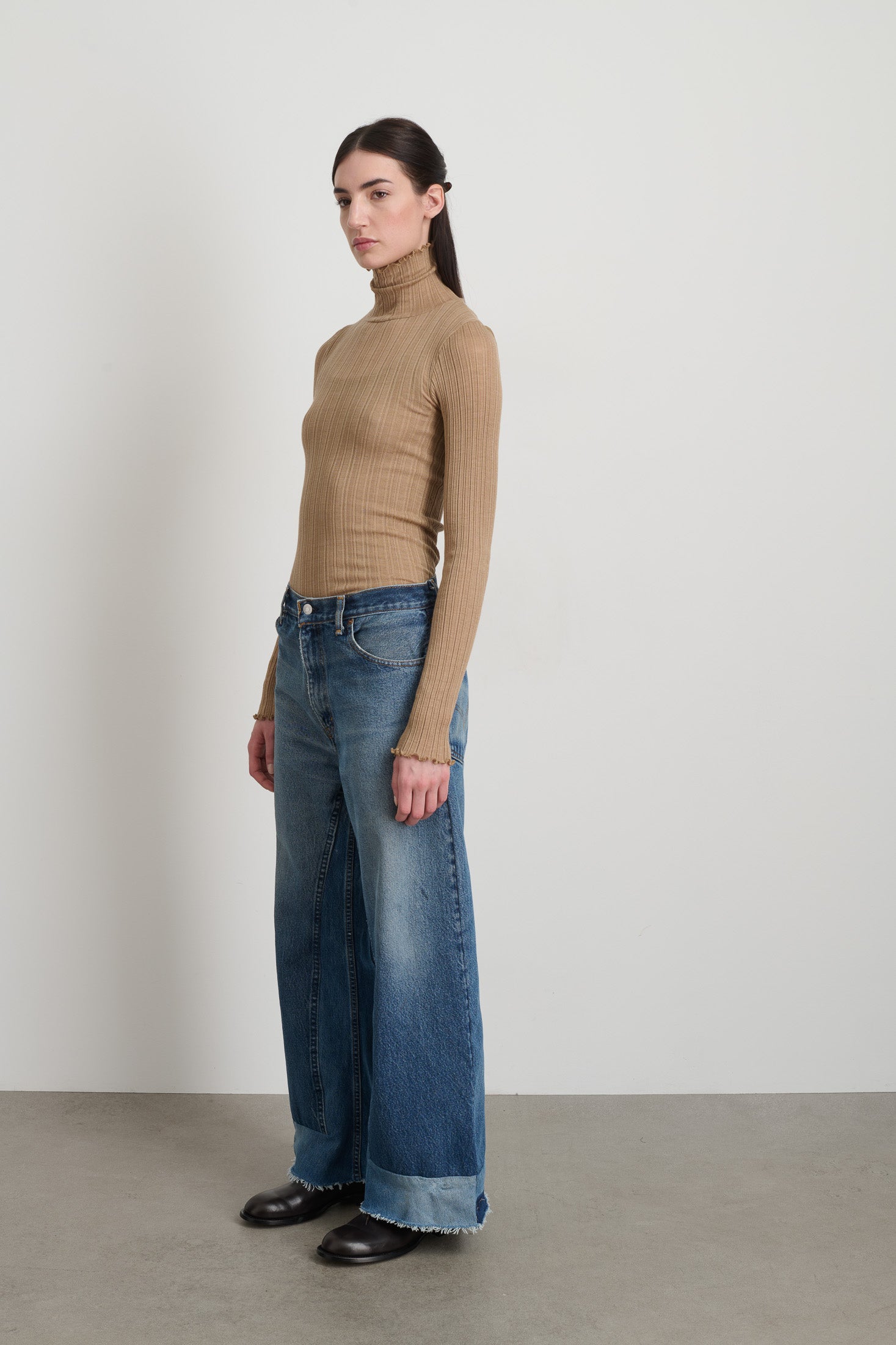 Reworked Vintage Culotte Vintage Indigo
