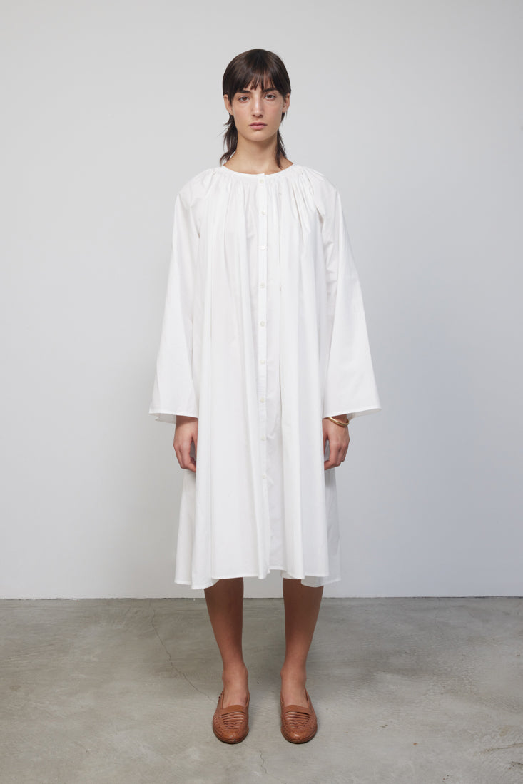 Marey Dress Tile White