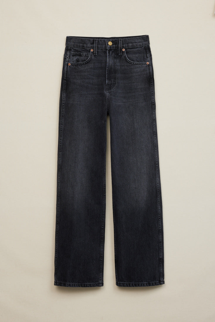 Plein Relaxed Straight Stil Black